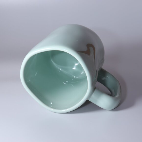 Rae Dunn Artisan Collection by Magenta Dream Big Mint Green Coffee Mug Oversized - Picture 5 of 6